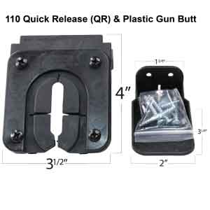 Quick Release Gun Rack 110QR