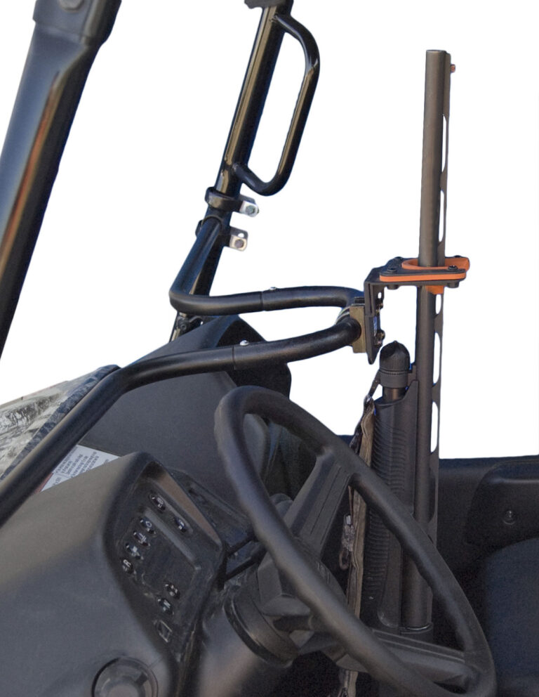 500cm Mounted Gun Rack on Golf Cart UTV