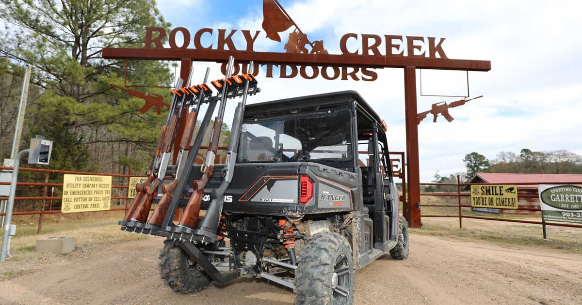 Innovative 2″ Back Trailer Hitch Mount Gun Rack 3 Trailer Hitch Gun Rack