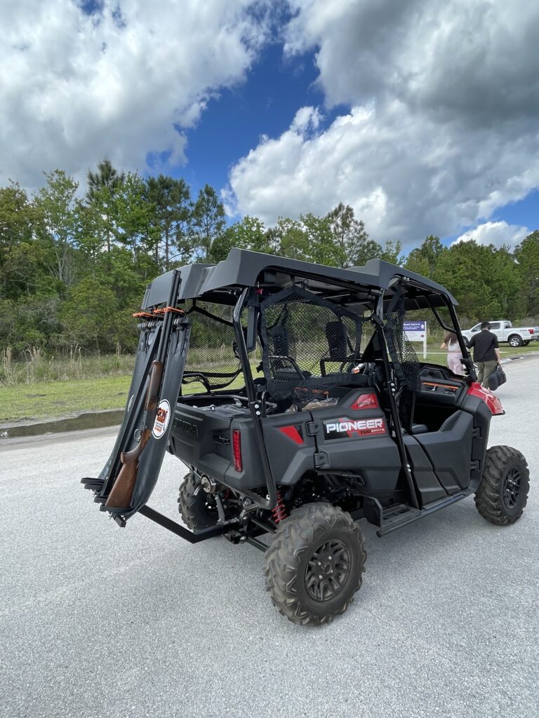 Pioneer 700 Trailer Hitch Mount Gun Racks