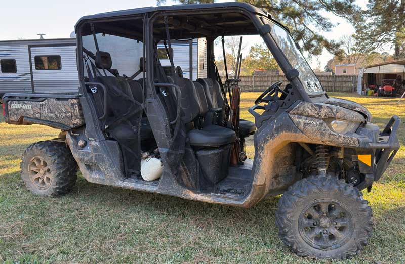 Can-Am Defender UTV Gun Rack 1 Can-Am Defender UTV Gun Rack