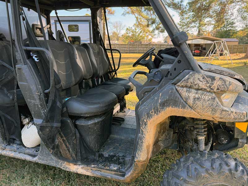 Can-Am Defender UTV Gun Rack 6 Can-Am Defender UTV Gun Rack