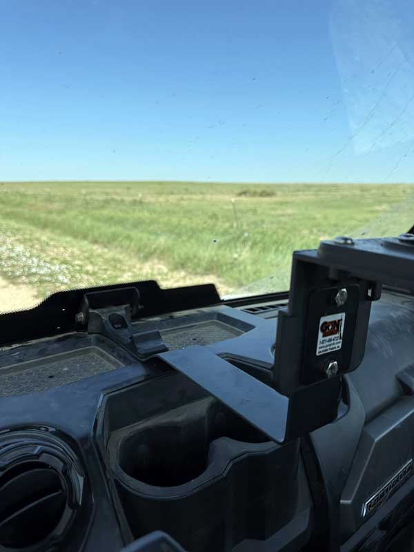 Polaris Ranger 1500 UTV Gun Rack Mounting Bracket 2 Polaris Ranger 1500 UTV Gun Rack Mounting Bracket - Image 2