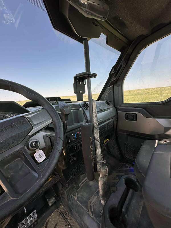 Polaris Ranger 1500 UTV Gun Rack Mounting Bracket 7 Polaris Ranger 1500 UTV Gun Rack Mounting Bracket - Image 7